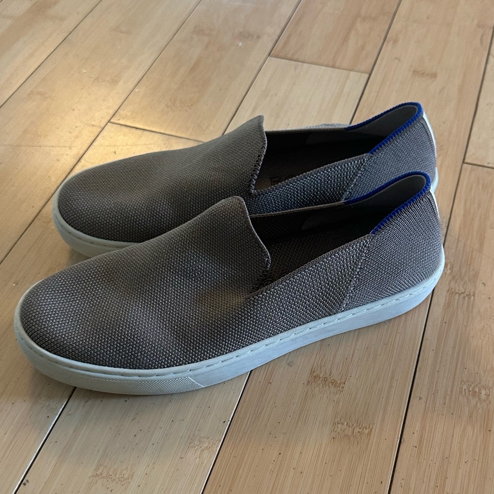Tan Brown Rothys Slip Ons - Picture 2 of 3